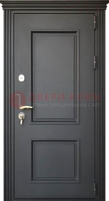 Чёрная дверь с МДФ ДМ-520 во Владимире