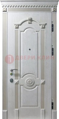 Белая дверь с МДФ ДМ-525 во Владимире