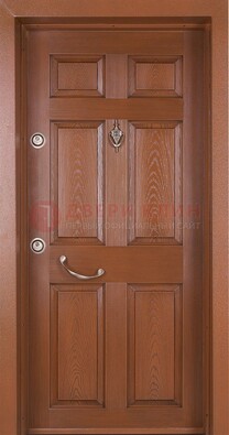 Классическая входная дверь с массивом дуба ДМД-54 в Балашихе