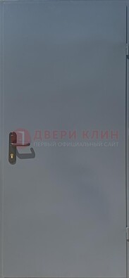 Серая противопожарная дверь ДПП-18 во Владимире