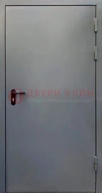 Серая противопожарная дверь ДПП-20 во Владимире