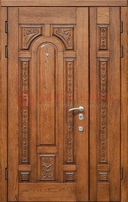Полуторная железная дверь винорит для дома ДВТ-252 во Владимире
