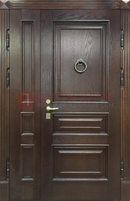 Полуторная металлическая дверь с виноритом ДВТ-253 во Владимире